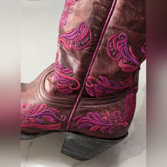 Old Gringo Dulce Calavera Skull Boots 7B - Picture 2 of 8
